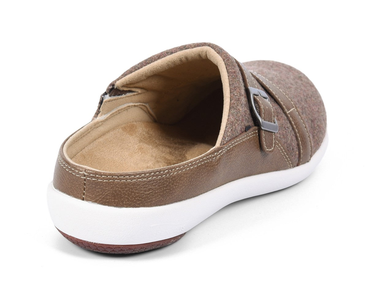 Spenco Ashton Women's Wool Slip-ons - Tan - Bottom