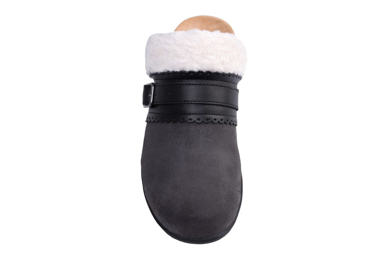 Spenco Nottingham Women's Supportive Clog - Iron Gate - Top