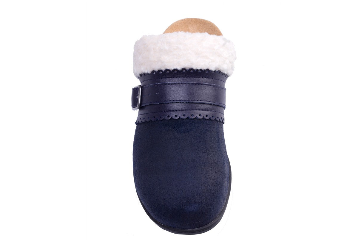 Spenco Nottingham Women's Supportive Clog - Dark Navy - Top