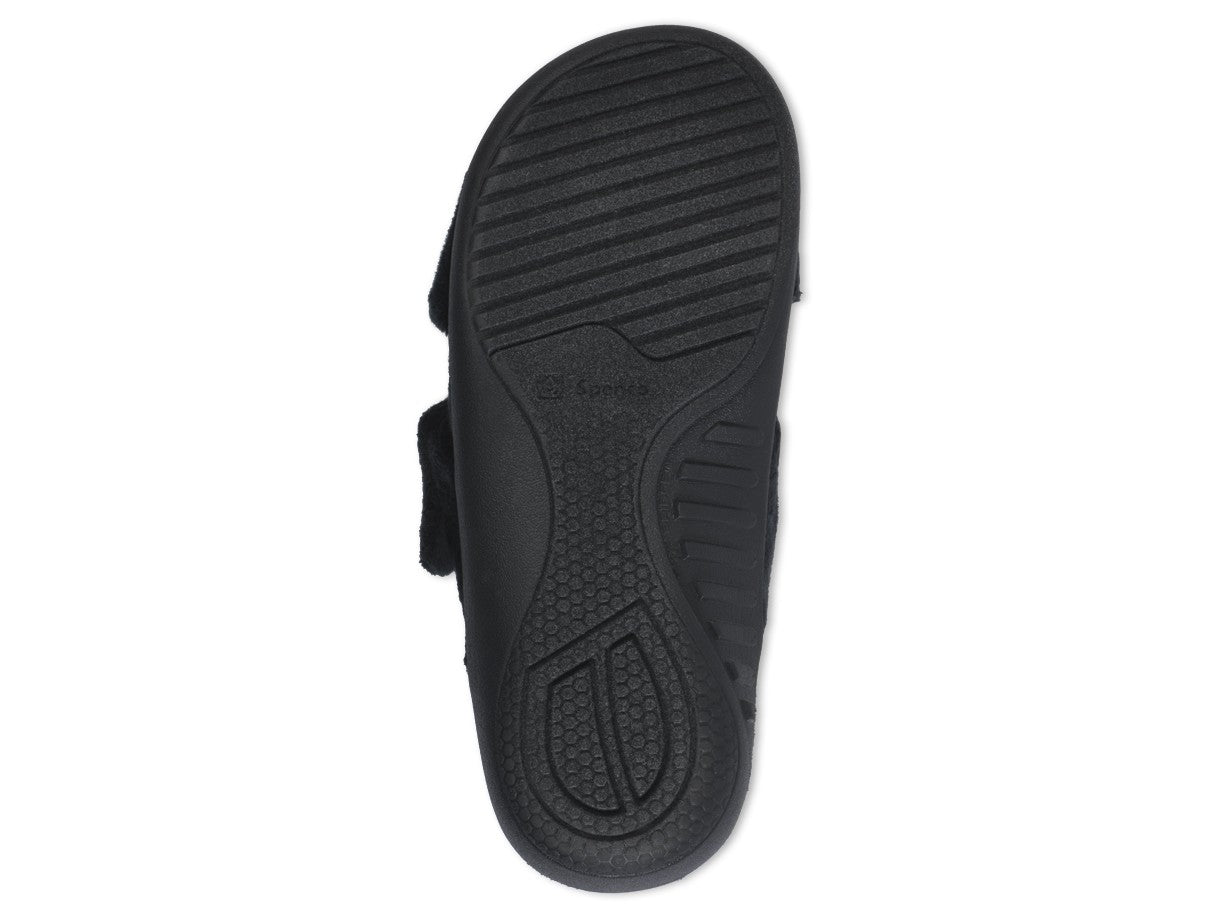 Spenco Kholo Visa Women's Orthotic Slipper - Black - Bottom