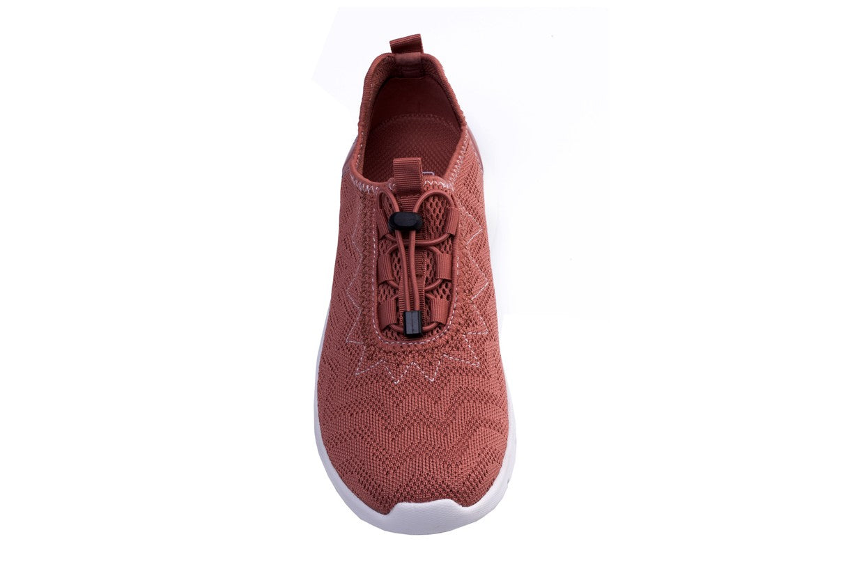 Spenco Chelsea Women's Mesh Orthotic Supportive Slip-on Sneaker - Blush - Top