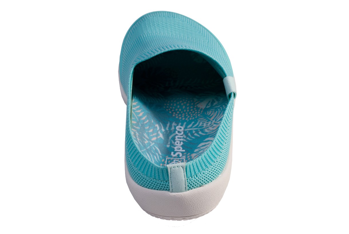 Spenco Blissful Slide - Aqua - Side