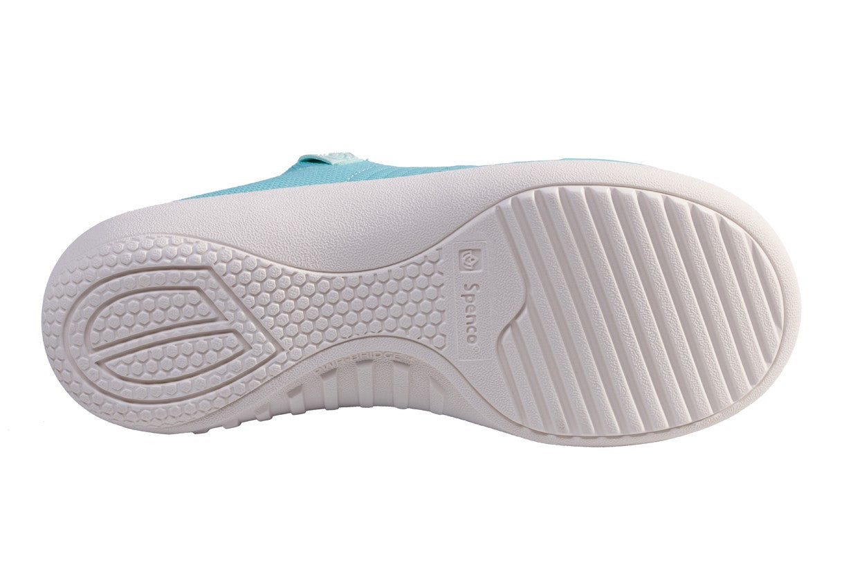 Spenco Blissful Slide - Aqua - Side