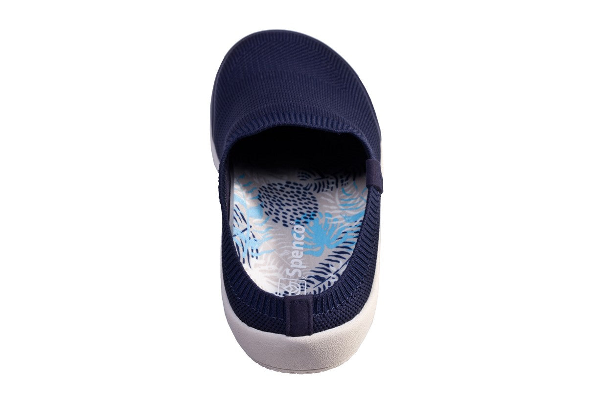 Spenco Blissful Slide - Dark Navy - Side