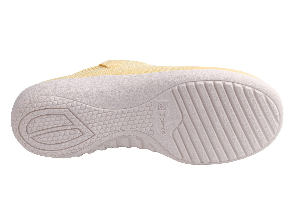 Spenco Blissful Slide Women's Comfort Casual Slip-on Shoe - Pale Banana - Side