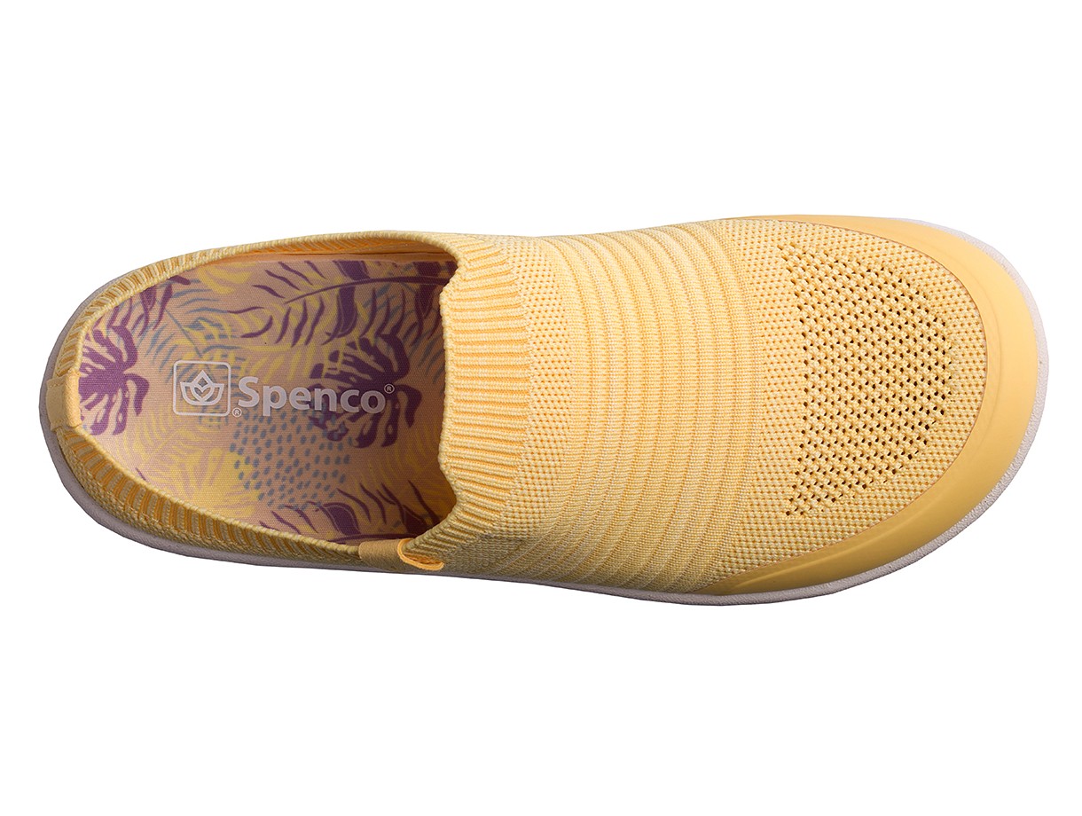 Spenco Blissful Slide Women's Comfort Casual Slip-on Shoe - Pale Banana - Swatch