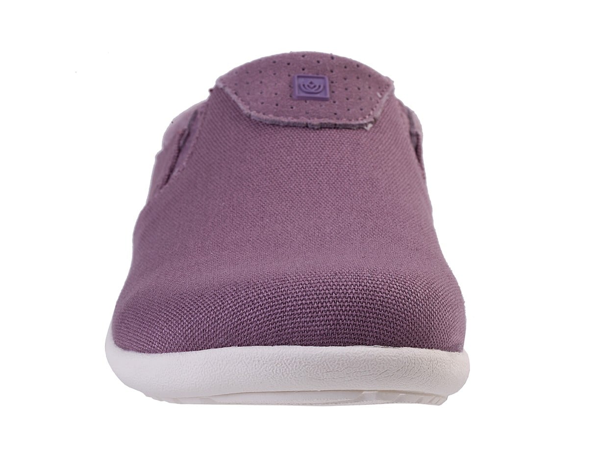 Spenco Siesta Nuevo Perforated Women's Orthotic Slide Shoe - Elderberry - Top
