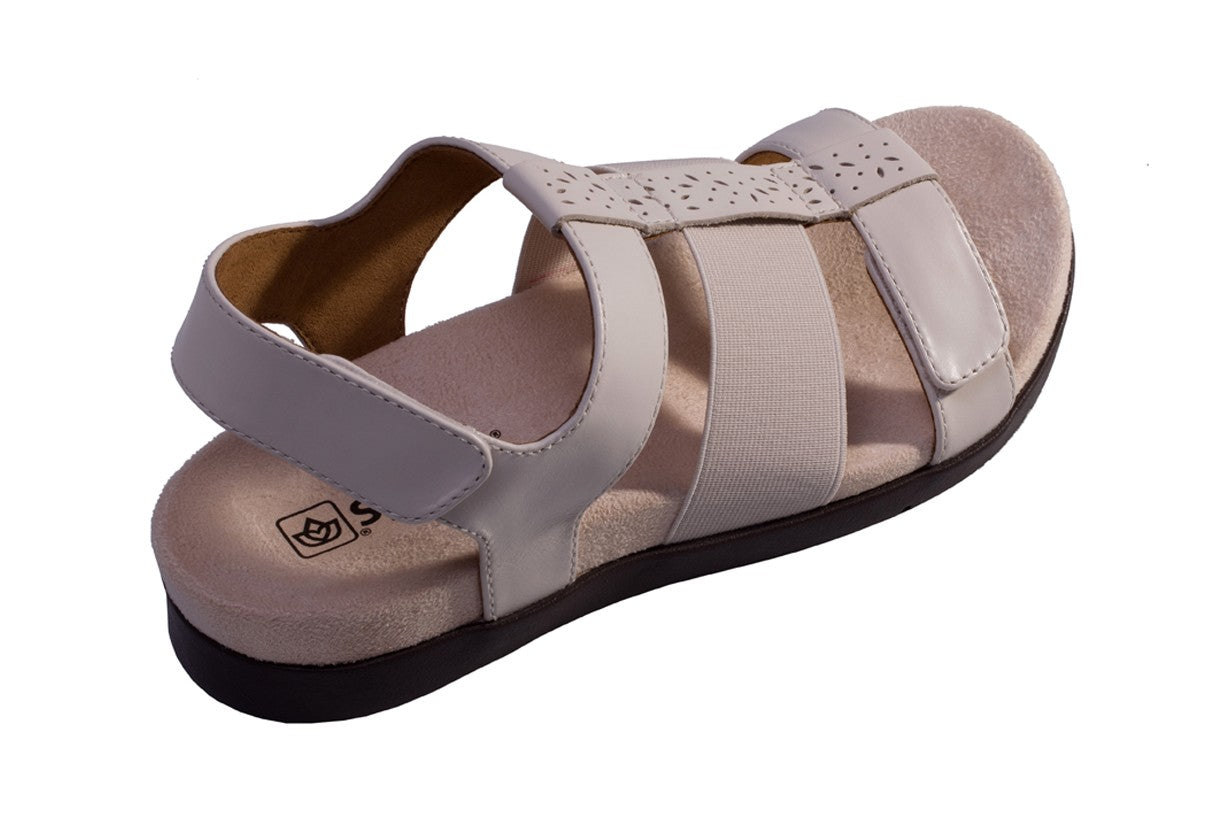Spenco Anabel Sandal Women's Adjustable Orthotic Sandal - Bridal Blush - Bottom