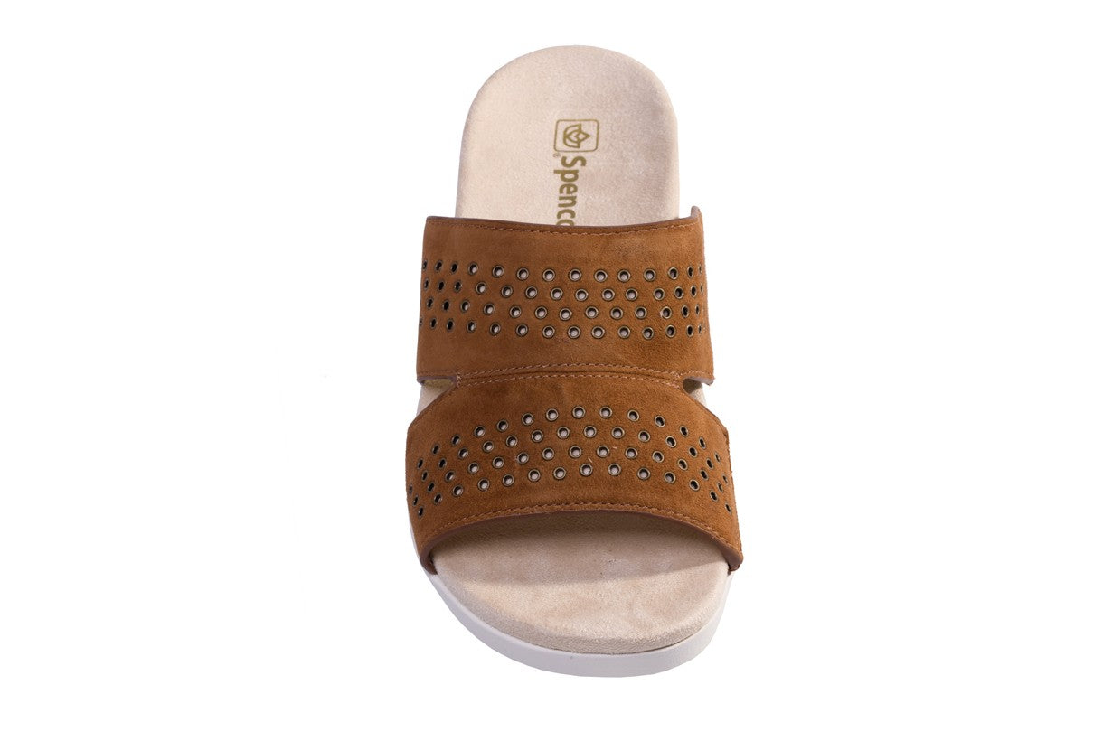 Spenco Twilight Stud Women's Comfort Sandal - Saddle - Top