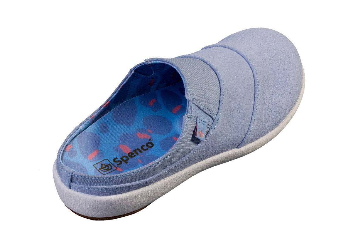 Spenco Siesta Nuevo Bokeh - Women's Layered Siesta Mule - Blue Fog - Bottom