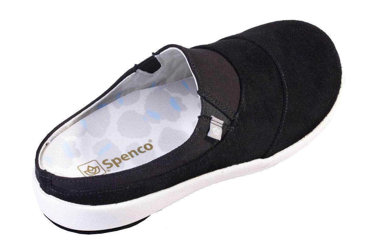 Spenco Siesta Nuevo Bokeh - Women's Layered Siesta Mule - Black - Bottom