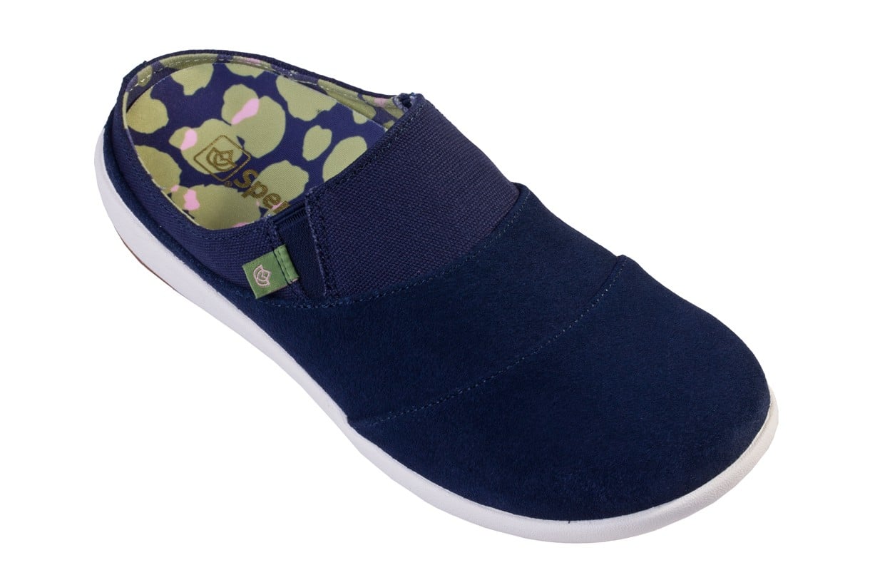 Spenco Siesta Nuevo Bokeh - Women's Layered Siesta Mule - Dark Navy - Pair