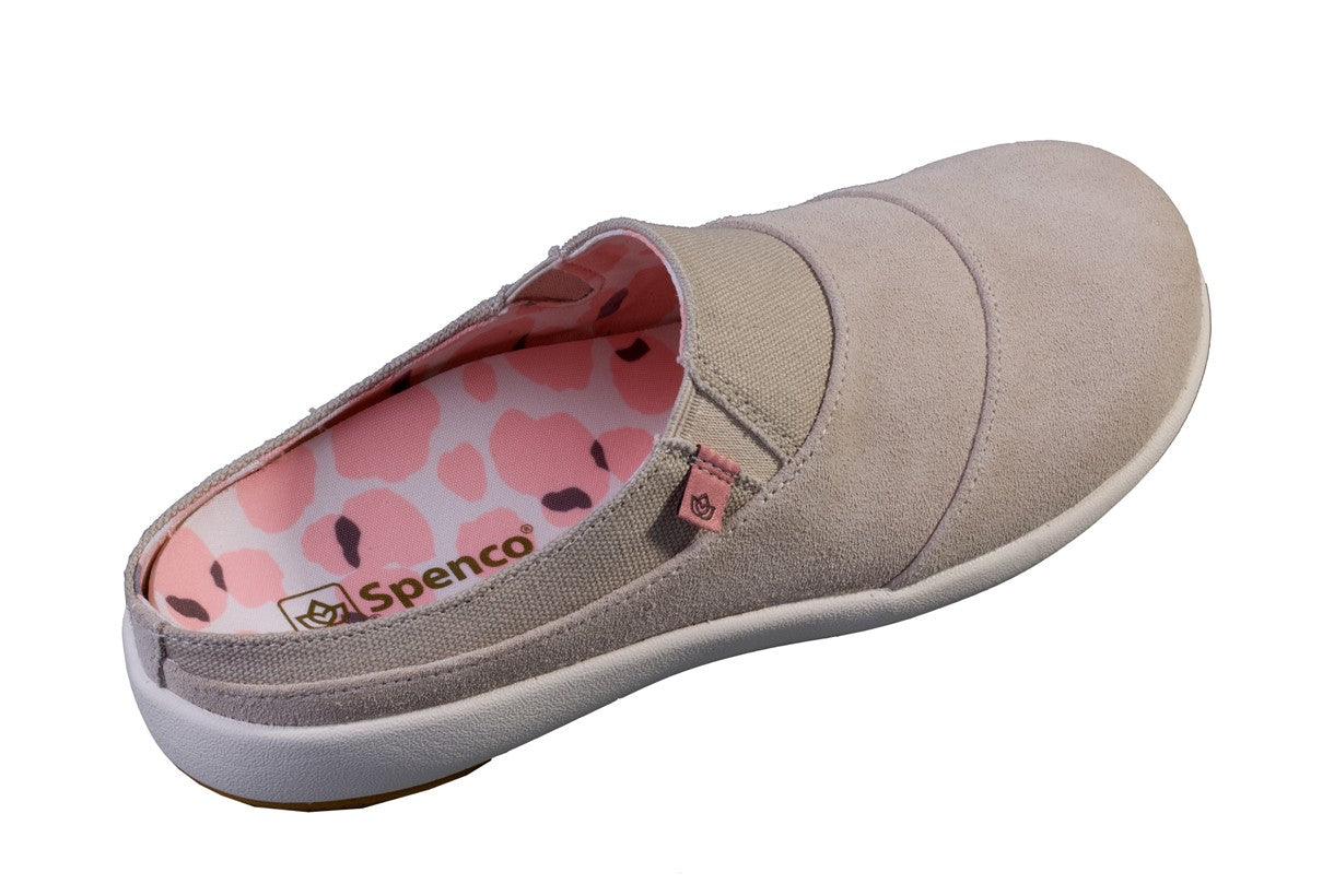 Spenco Siesta Nuevo Bokeh - Women's Layered Siesta Mule - Light Grey - Bottom