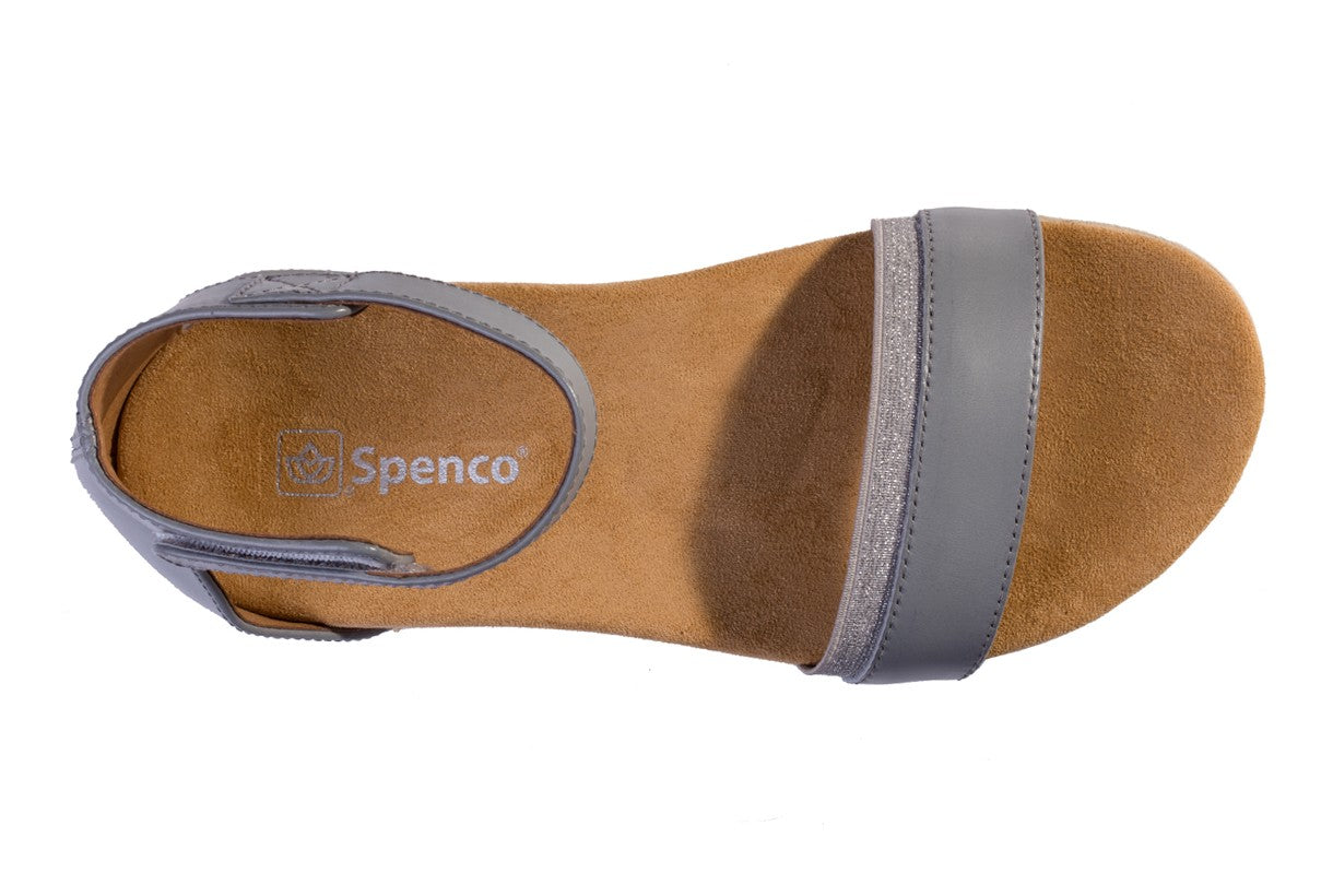 Spenco Jasmine Sandal Women's Supportive Sandal - Grey - Swatch