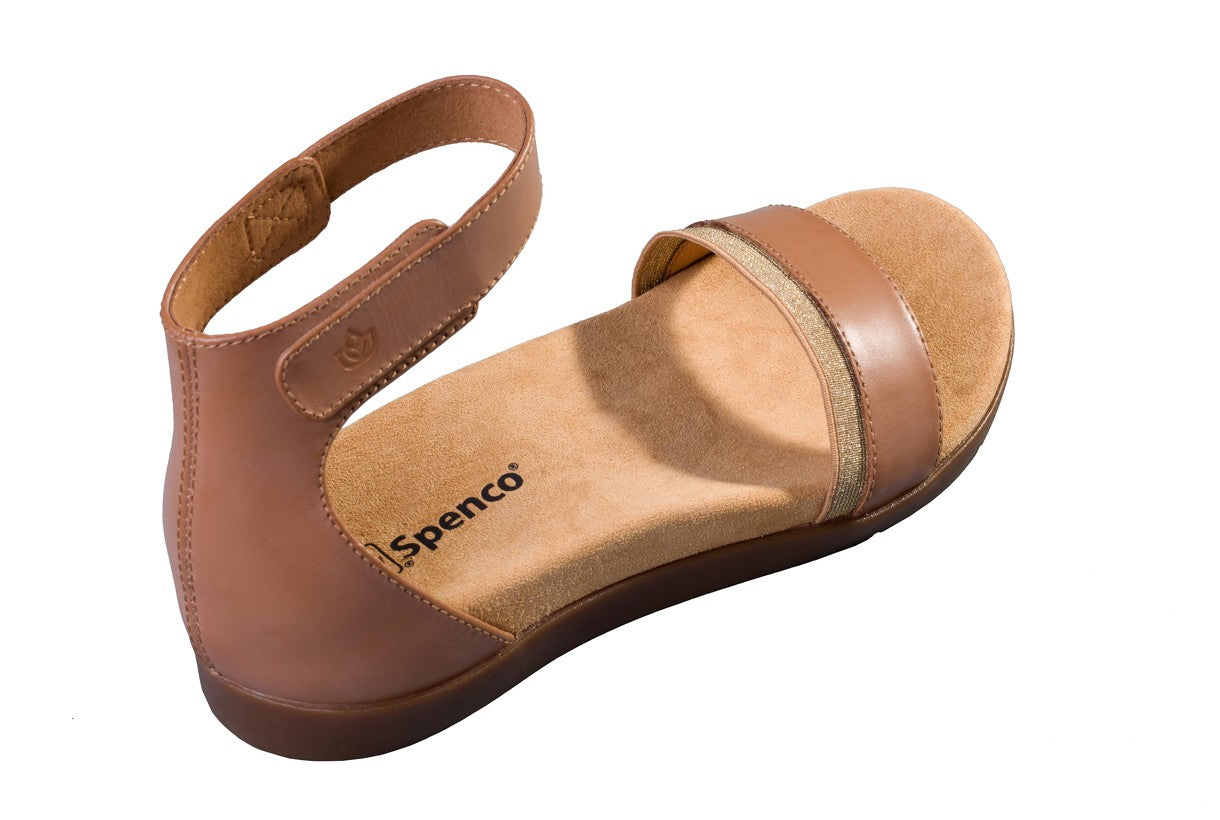 Spenco Jasmine Sandal Women's Supportive Sandal - Saddle - Bottom