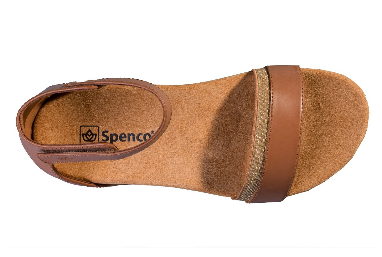 Spenco Jasmine Sandal Women's Supportive Sandal - Saddle - Swatch