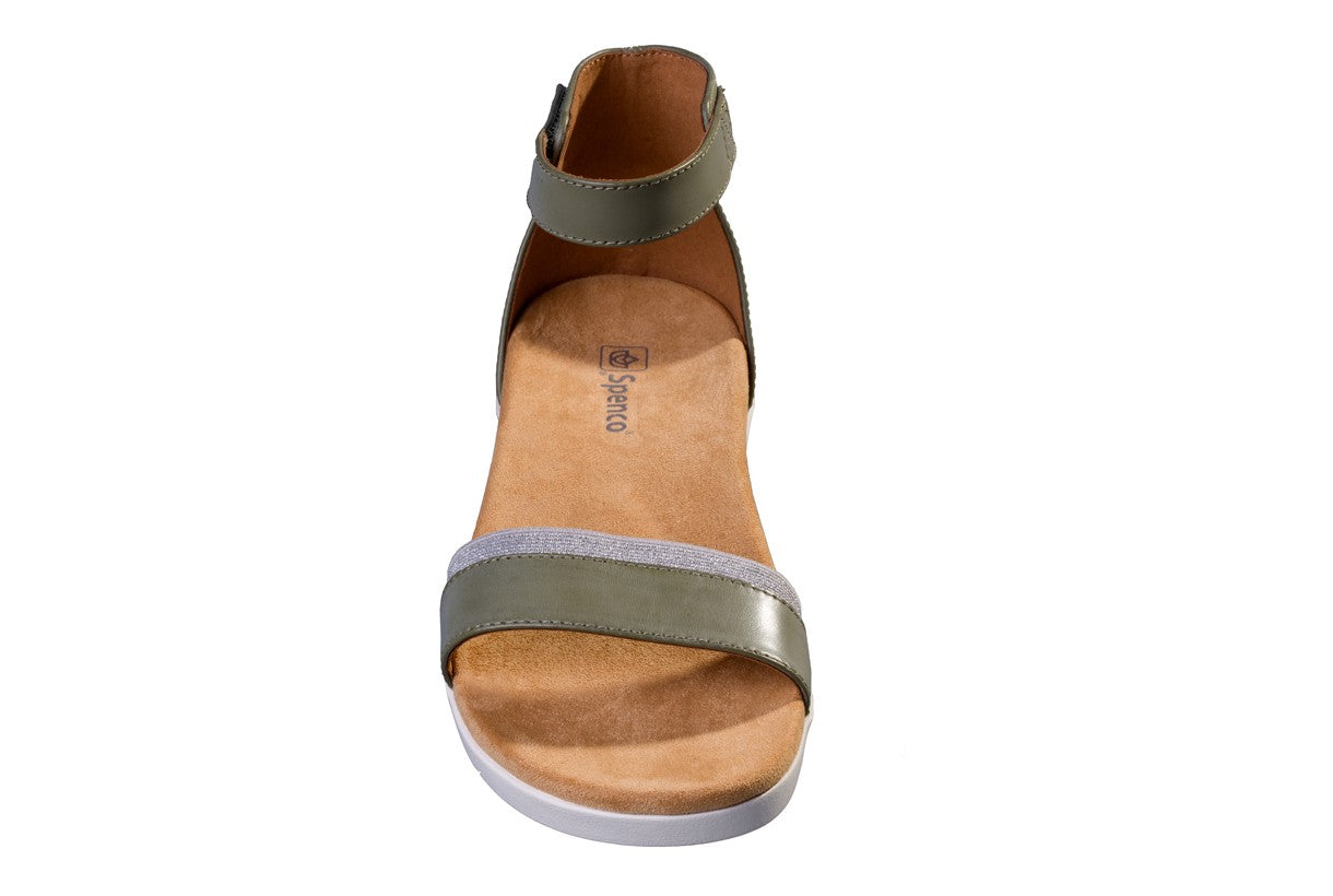 Spenco Jasmine Sandal Women's Supportive Sandal - Sage - Top