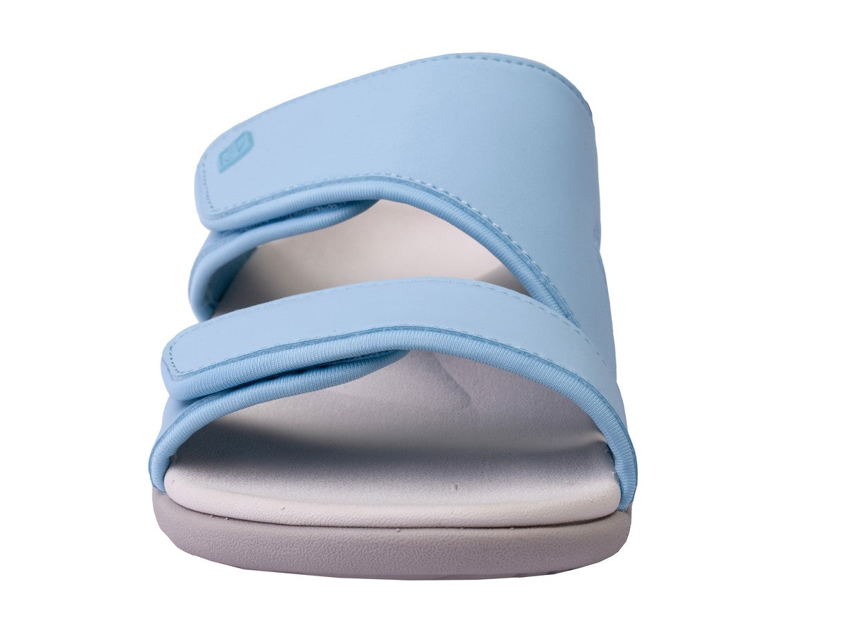 Spenco Kholo Nuevo Women's Slide Sandal - Cool Blue - Top