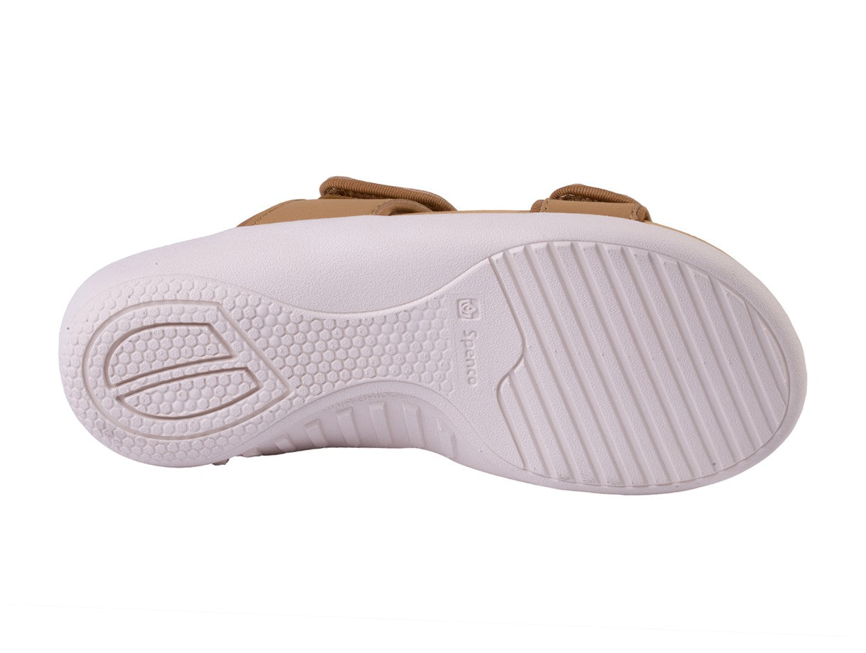 Spenco Kholo Nuevo Women's Slide Sandal - Champagne - Side