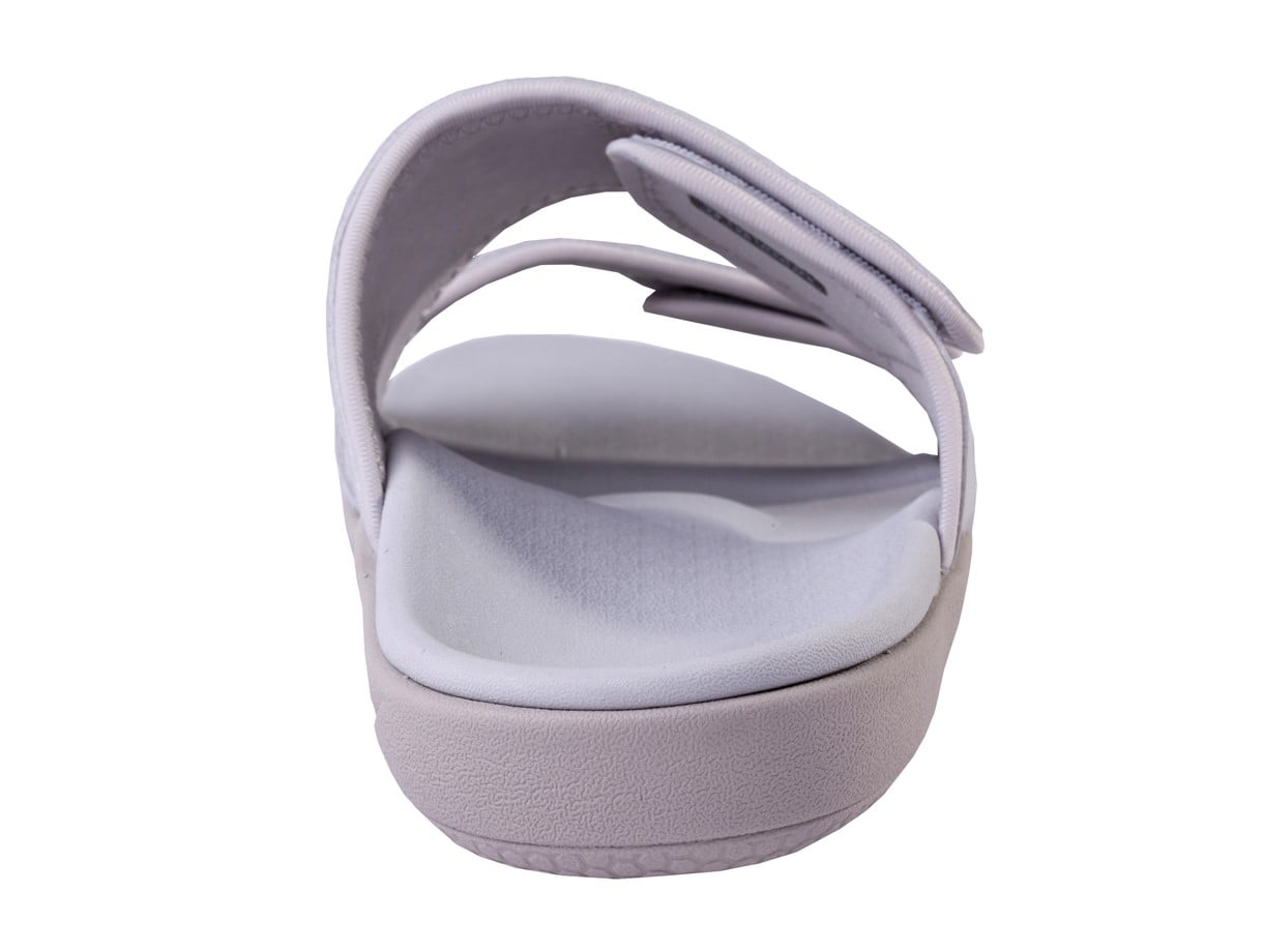 Spenco Kholo Nuevo Women's Slide Sandal - Glacier Grey - Side