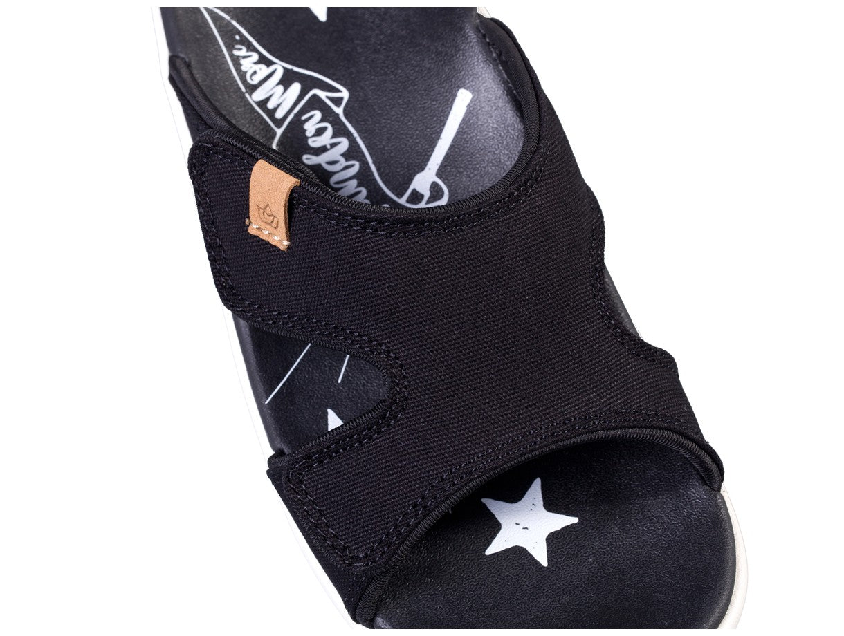 Spenco Kholo Believe Orthotic Slide Sandal - Black - Strap