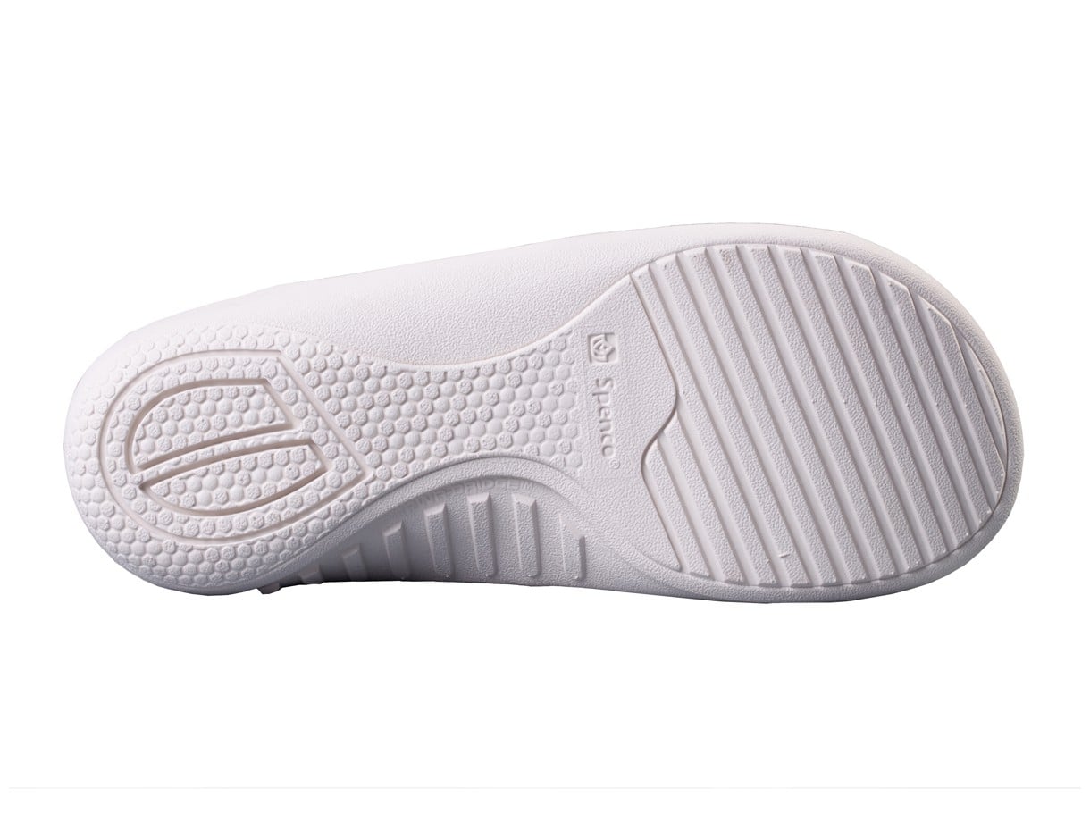 Spenco Kholo Believe Orthotic Slide Sandal - Grey Moon - Side