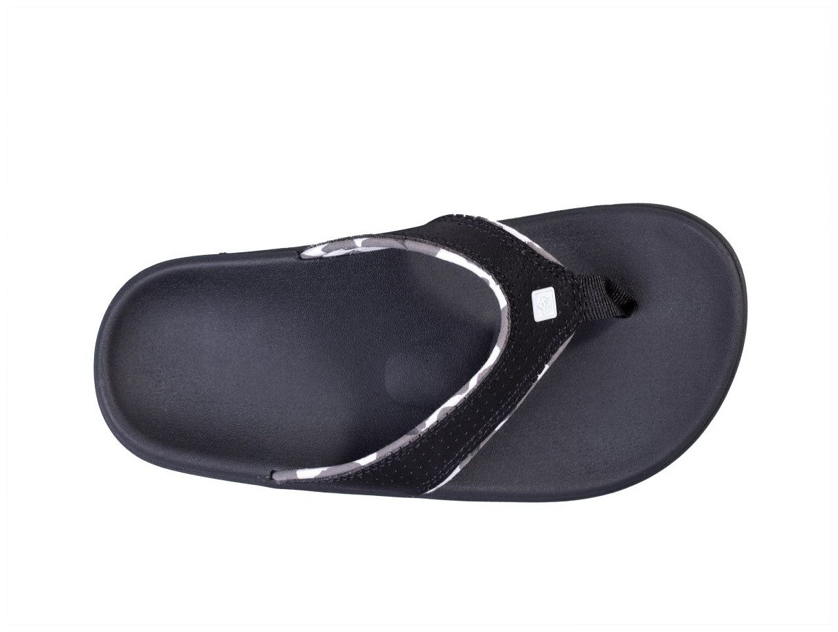 Spenco Yumi Bokeh Women's Orthotic Sandal - Black - Swatch