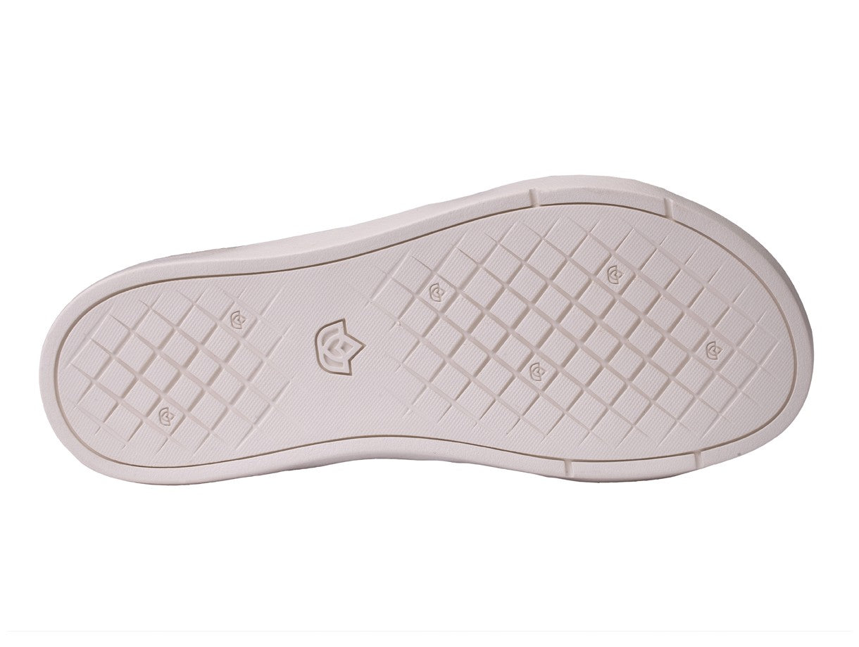 Spenco Twilight Ellie Women's Leather Slide Sandal - Wild Dove - Side