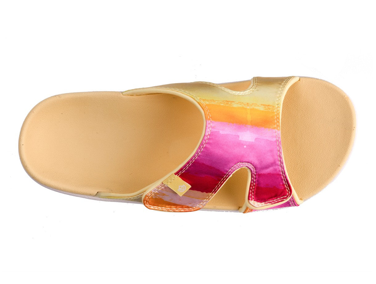 Spenco Kholo Monet Women's Orthotic Slide Sandal - Sundress - Swatch