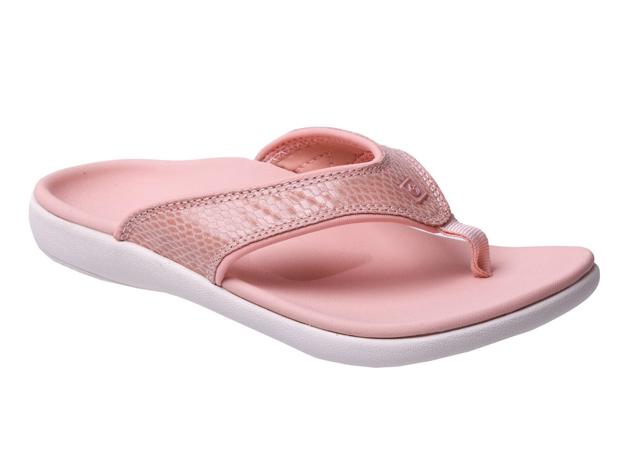 Spenco Yumi Gecko Women's Orthotic Sandal - Pale Blush - Pair