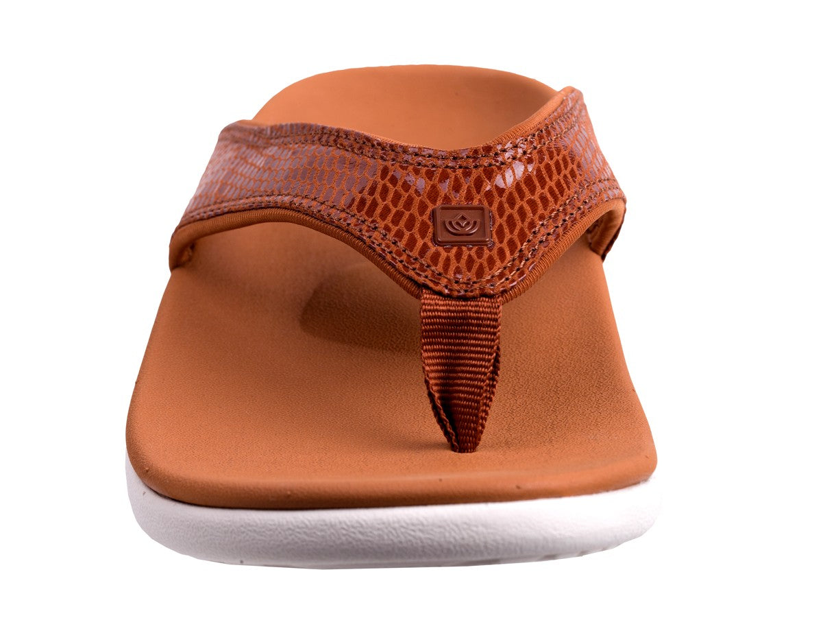 Spenco Yumi Gecko Women's Orthotic Sandal - Saddle - Top