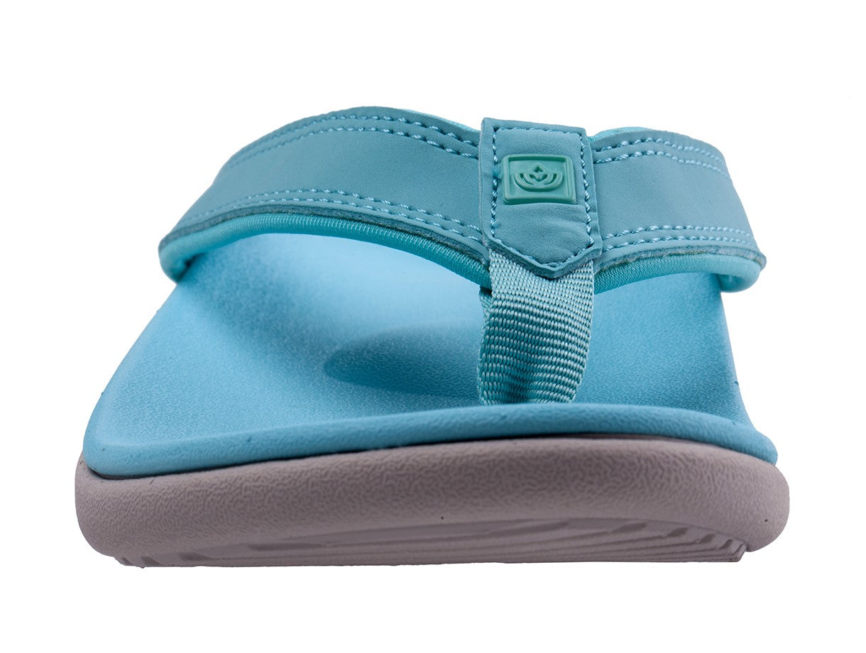 Spenco Yumi Nuevo Women's Orthotic Sandal - Aqua Sea - Top