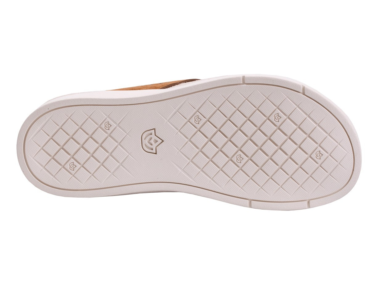 Spenco Laguna Stud Women's Orthotic Sandal - Saddle - Side