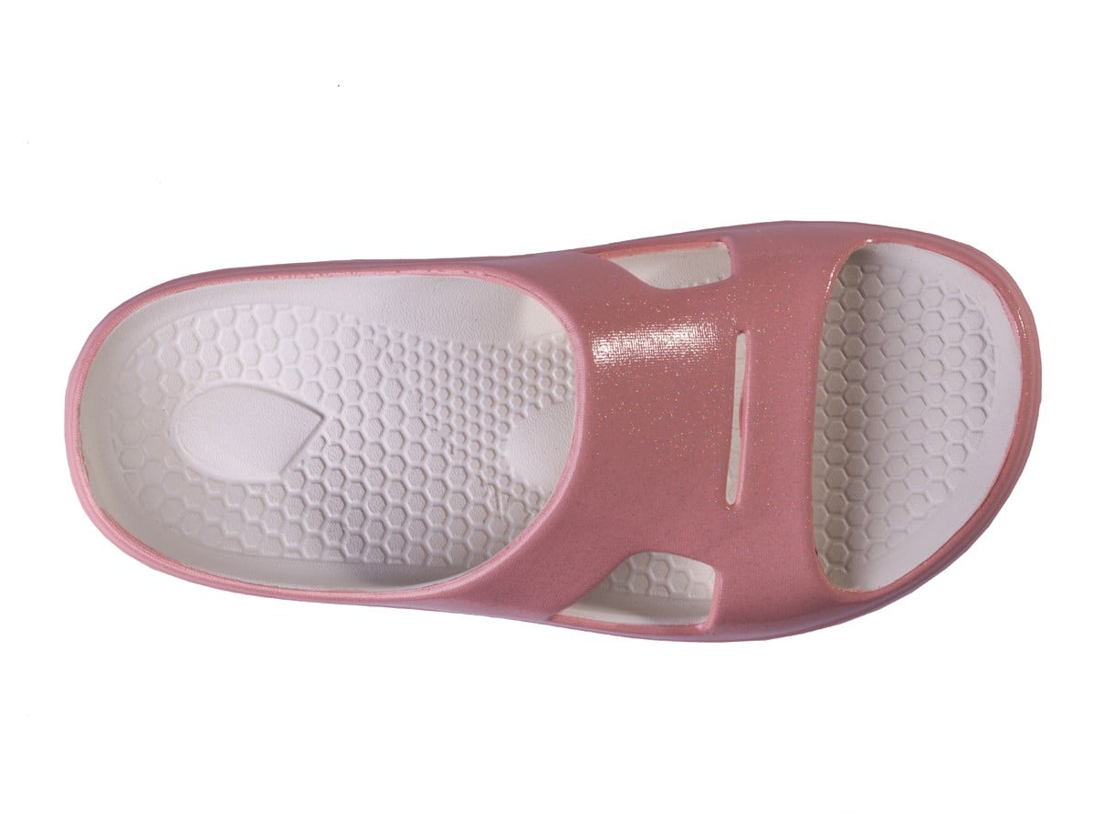 Spenco Fusion Pearl Women's Slide Sandal - Pearl Blush - Swatch