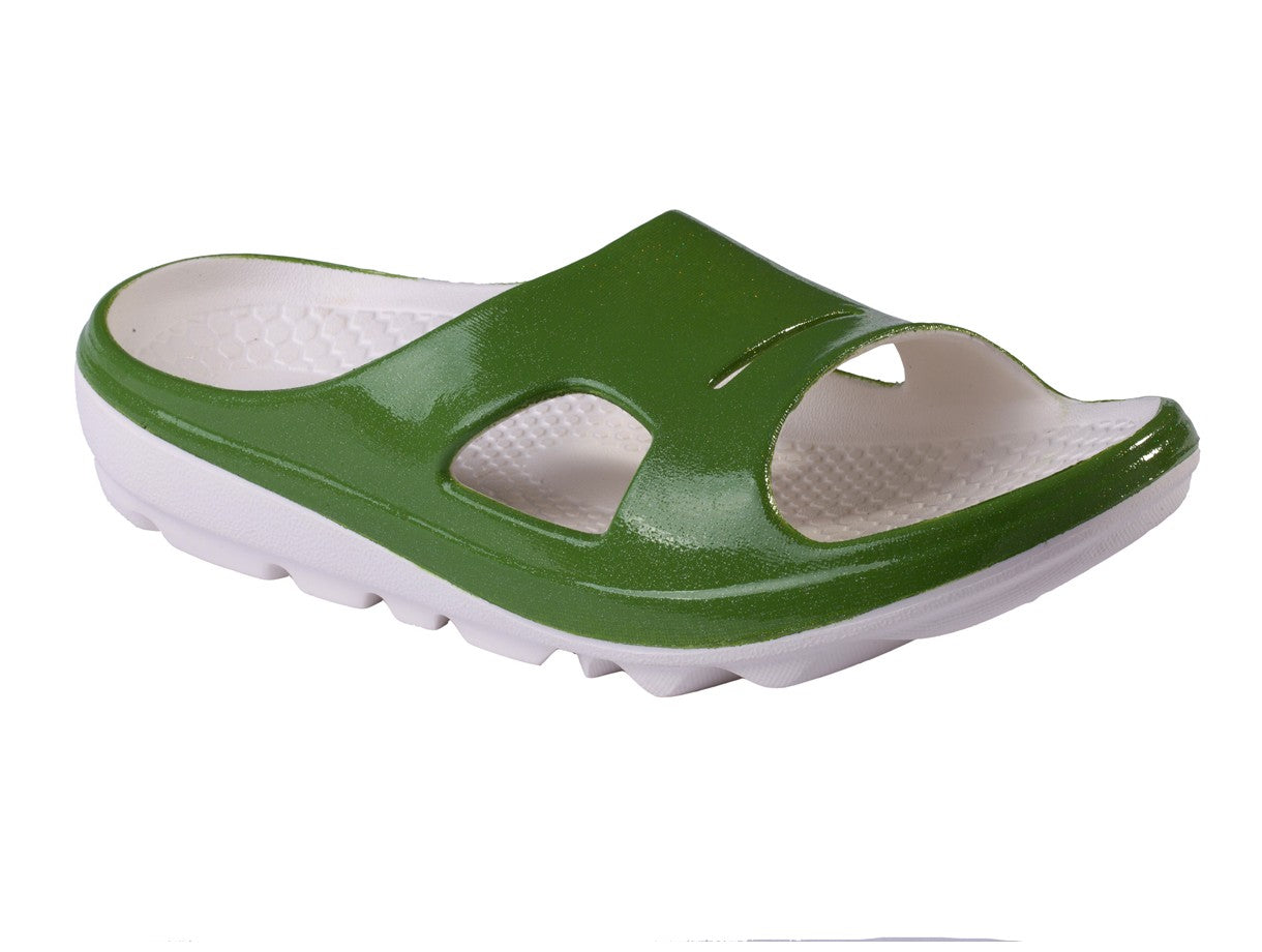 Spenco Fusion Pearl Women's Slide Sandal - Pearl Macaw - Pair
