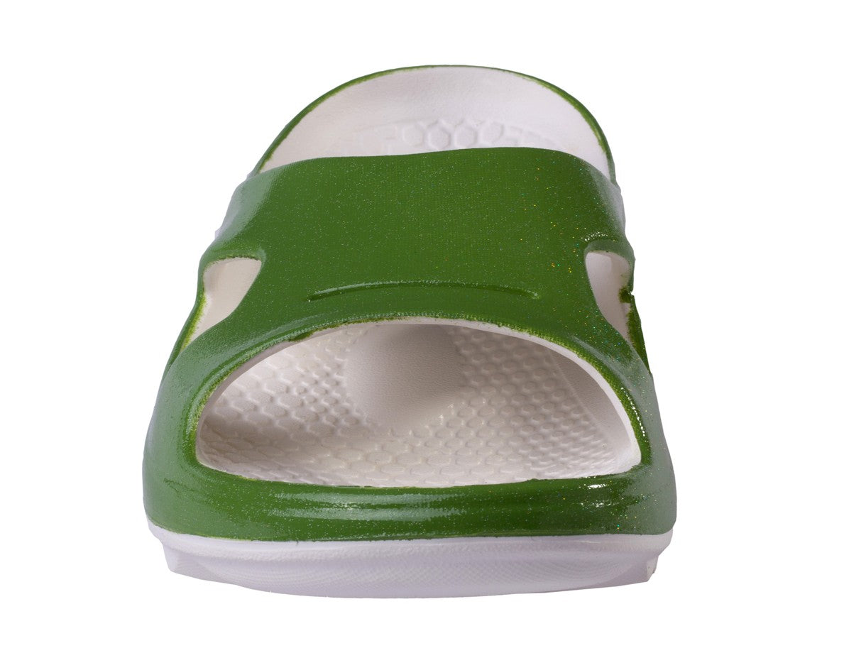 Spenco Fusion Pearl Women's Slide Sandal - Pearl Macaw - Side