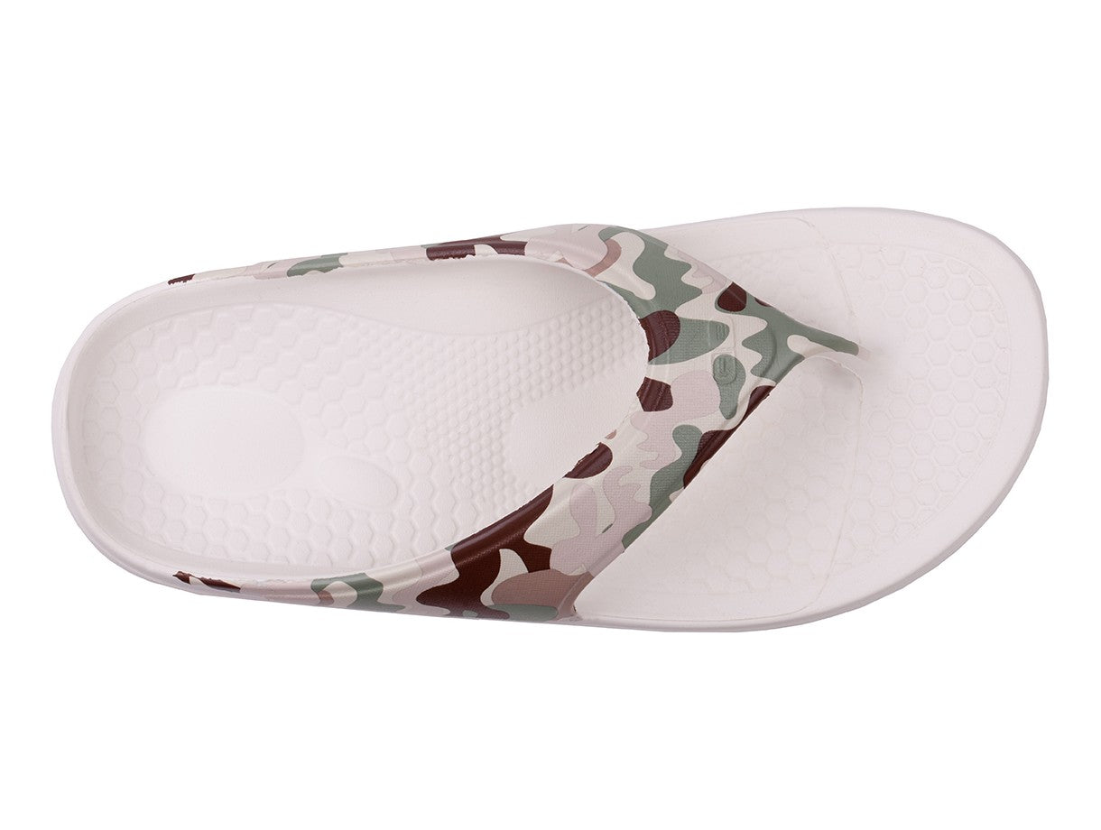 Spenco Fusion 2 Camo Women's Supportive Slide Sandal - Green Camo - Swatch