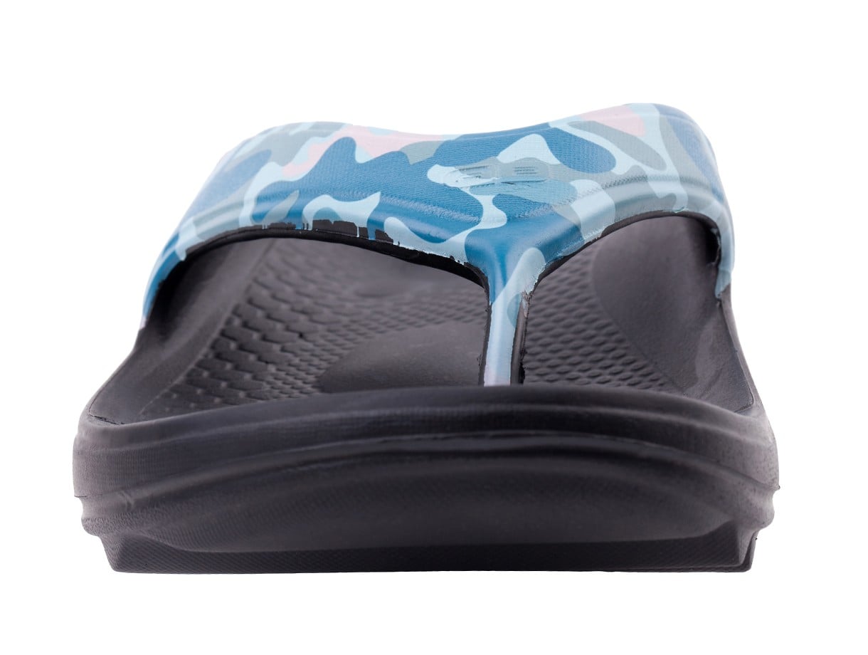 Spenco Fusion 2 Camo Women's Supportive Flip Style Sandal - Pink Camo - Top