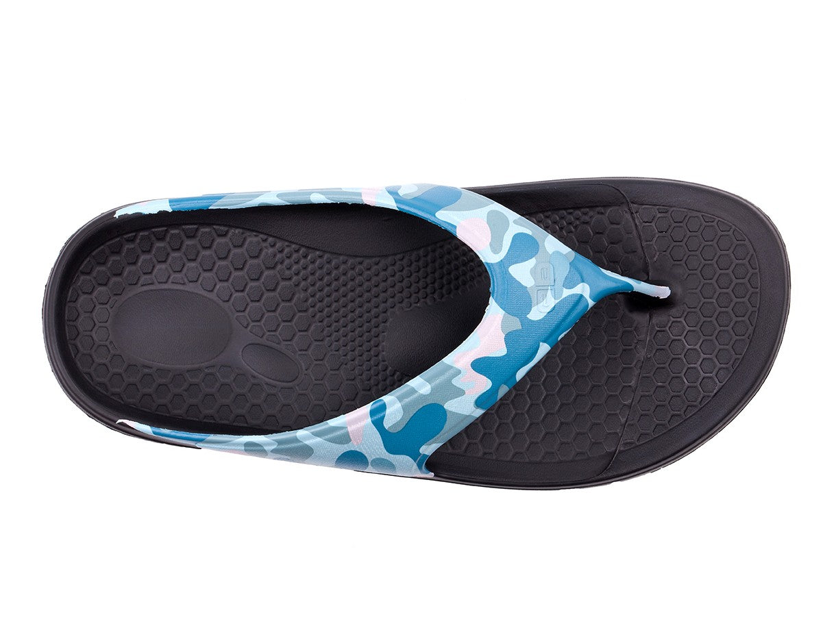Spenco Fusion 2 Camo Women's Supportive Flip Style Sandal - Pink Camo - Swatch