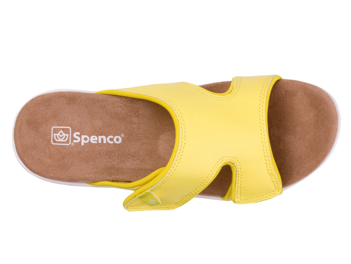 Spenco Karla Adjustable Wedge Sandal - Celadine - Swatch