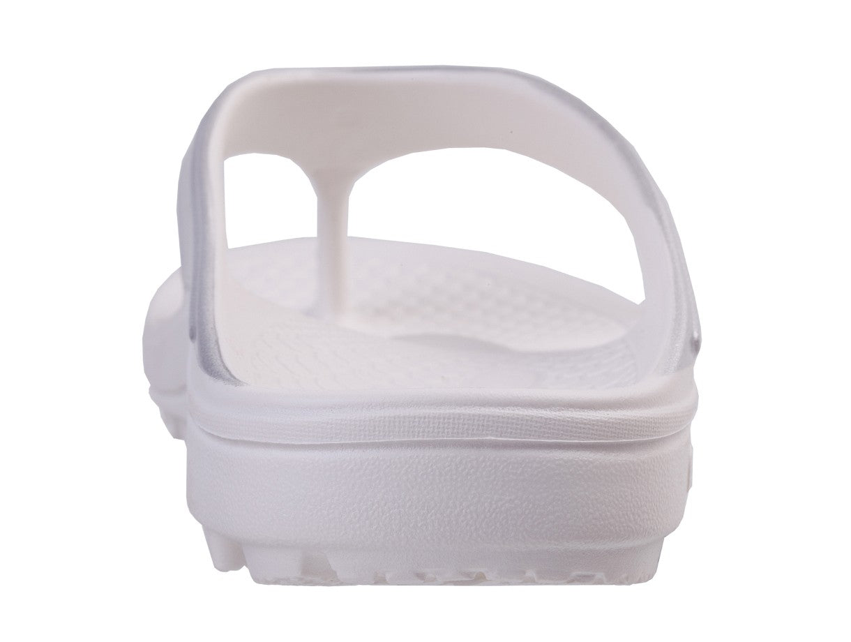 Spenco Fusion 2 Pearlized Women's Supportive Recovery Sandal - Silver - Side