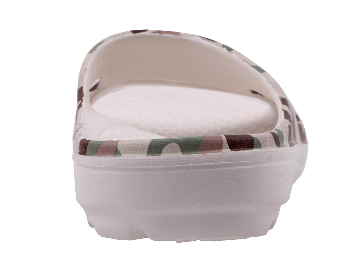 Spenco Fusion 2 Camo Women's Supportive Slide Sandal - Green Camo - Side