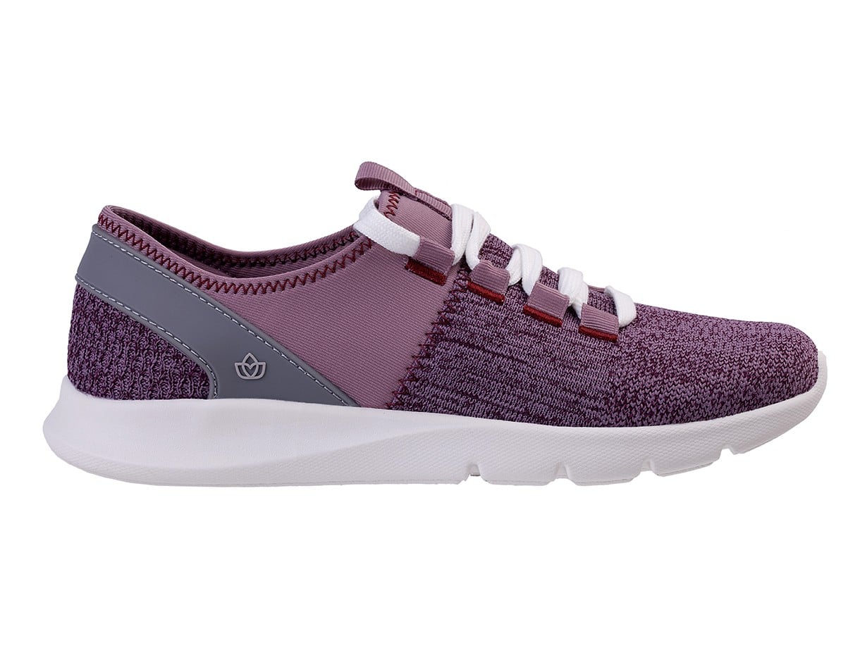 Spenco Kelsey Sneaker Women's Supportive Shoe - Elderberry - Profile