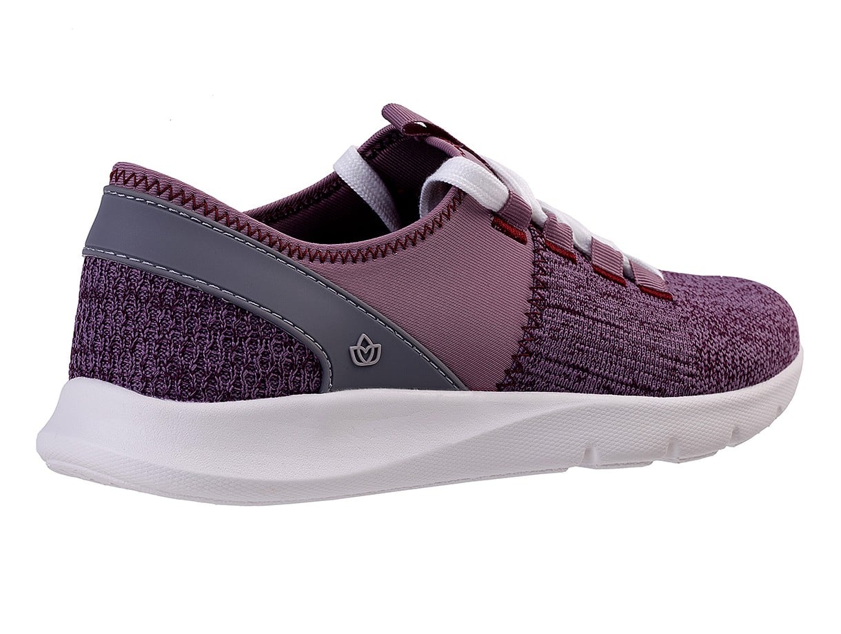 Spenco Kelsey Sneaker Women's Supportive Shoe - Elderberry - Bottom
