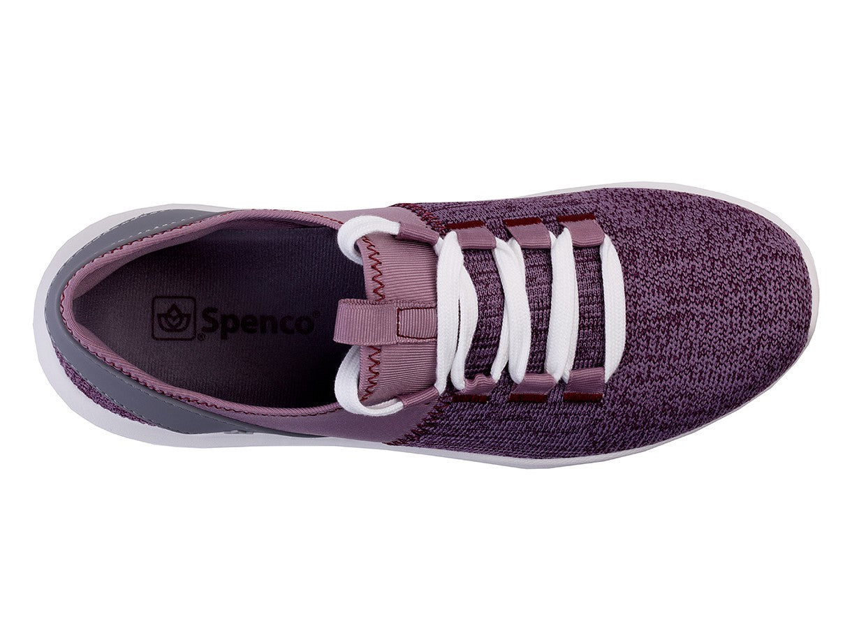 Spenco Kelsey Sneaker Women's Supportive Shoe - Elderberry - Swatch