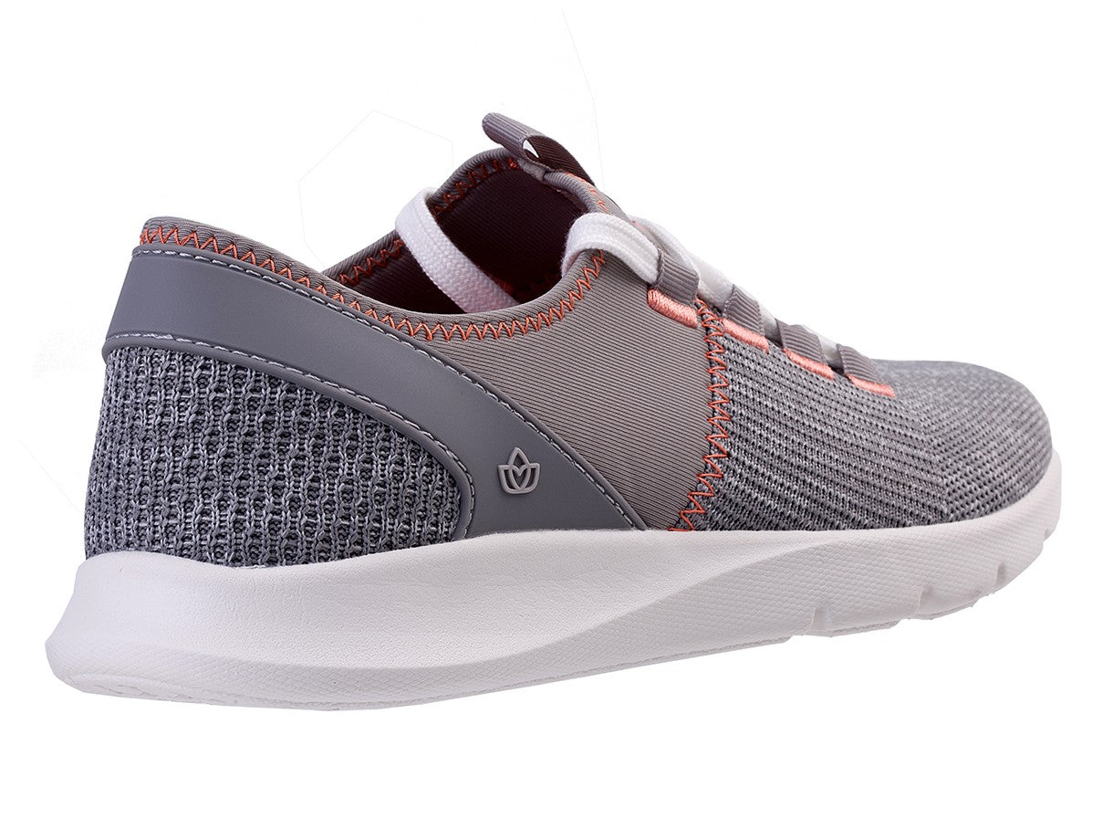 Spenco Kelsey Sneaker Women's Supportive Shoe - Grey - Bottom