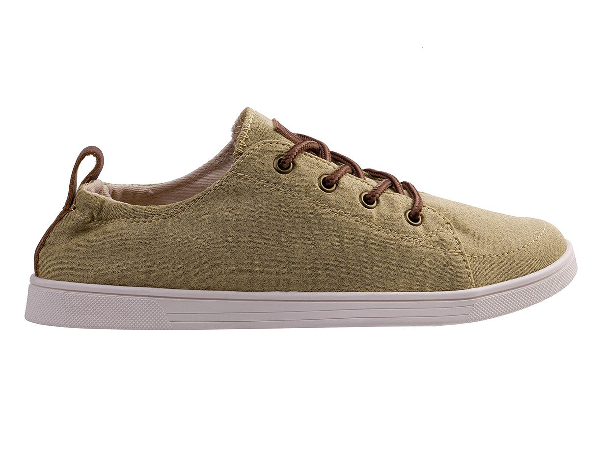Spenco Santa Clara Jersey Women's Casual Shoes - Pale Banana - Profile