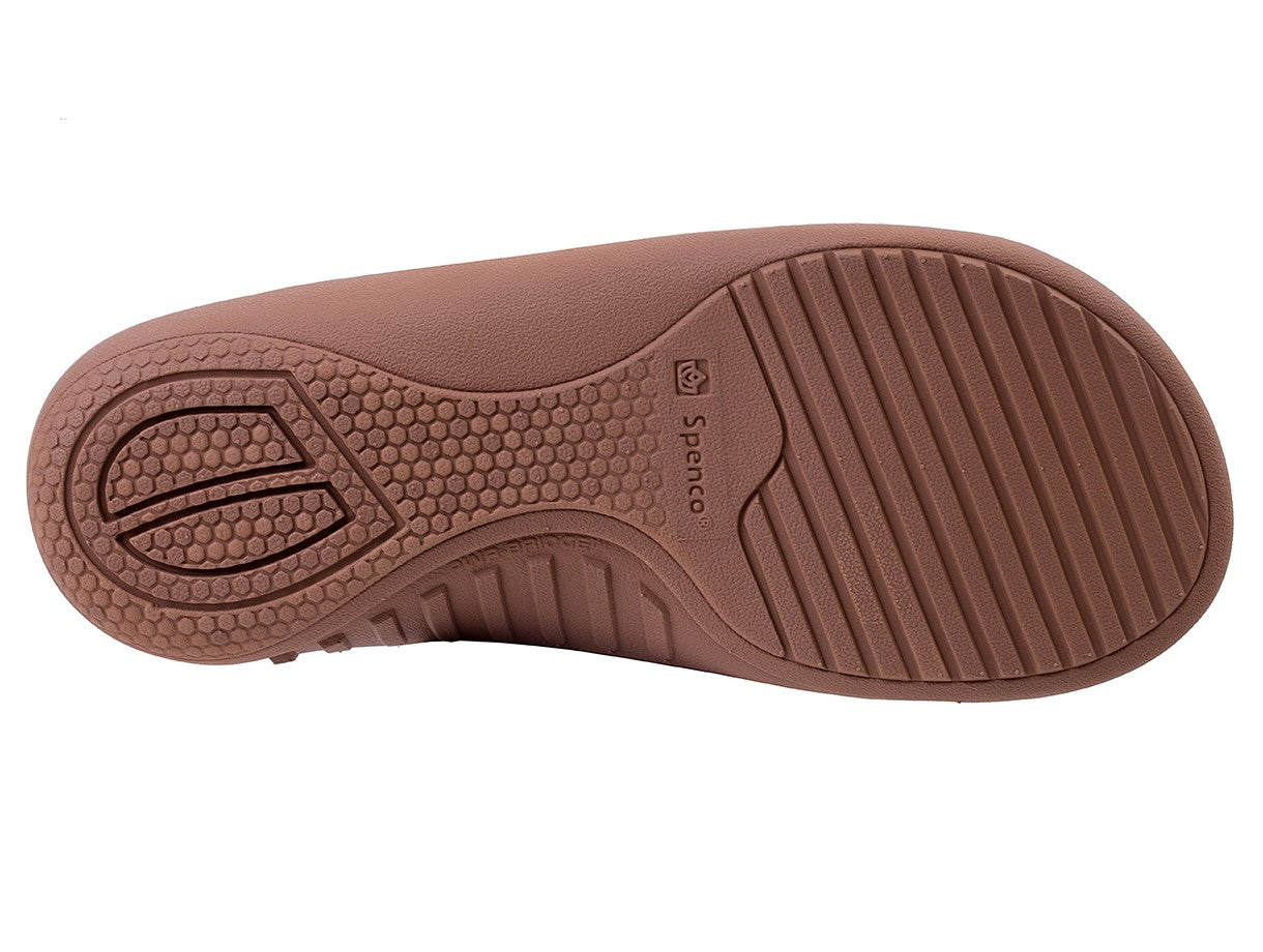 Spenco Kholo Stripe Women's Slip-on Sandal - Red - Side