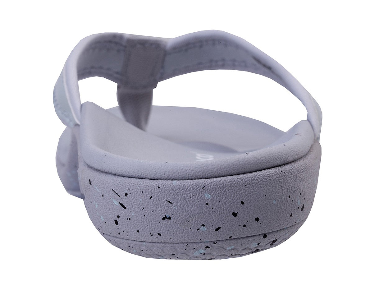 Spenco Yumi Nuevo Speckled Women's Orthotic Thong Sandal - Grey - Side