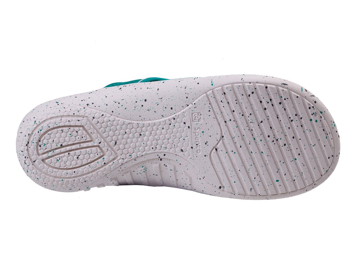 Spenco Yumi Nuevo Speckled Women's Orthotic Thong Sandal - Teal - Side